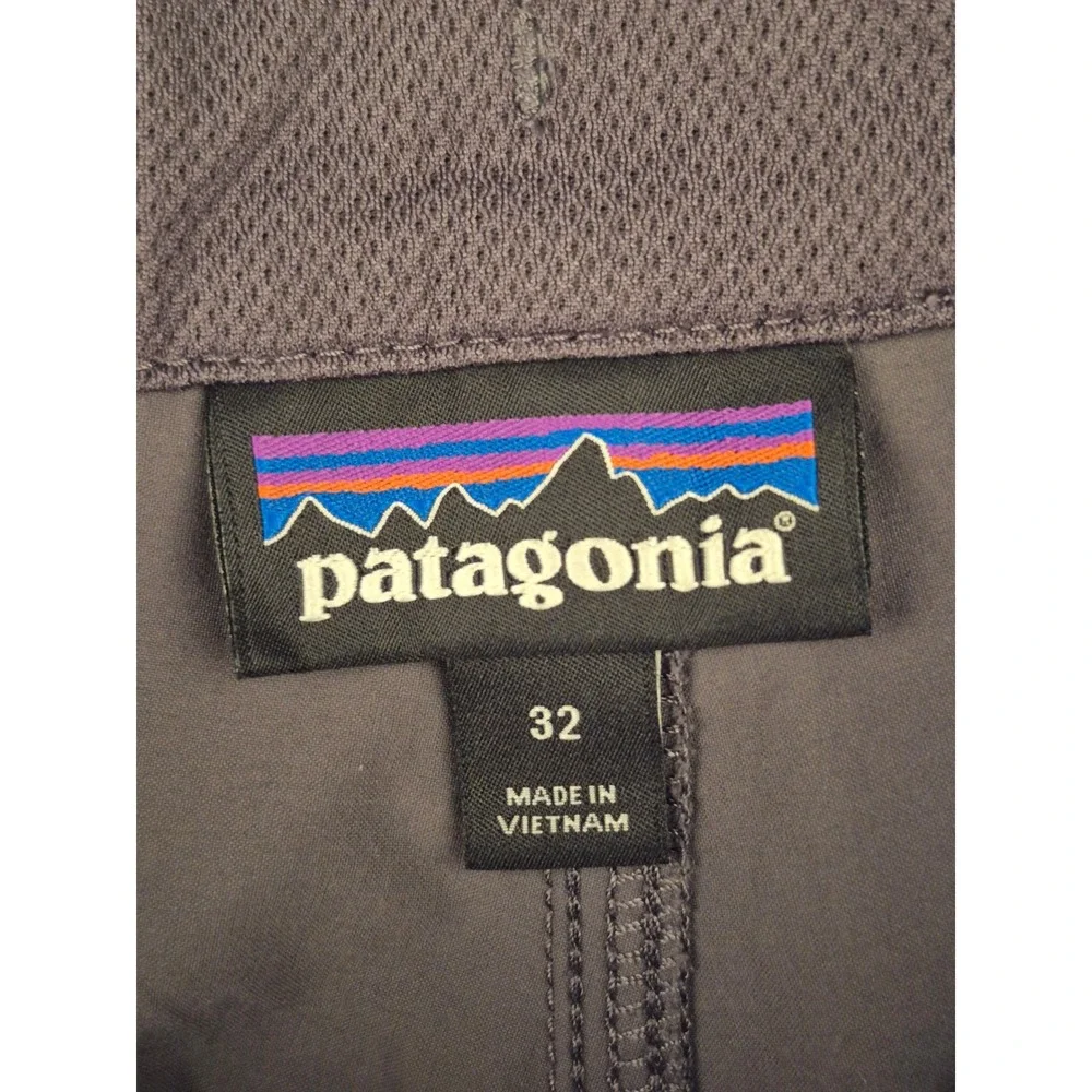 Patagonia Shorts Mens 32 Gray Hiking Outdoor Stretch Nylon